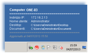 Info sul desktop con BgInfo